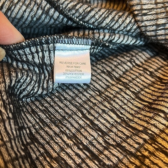 Erin London Retro Black and White Python Print 3/4 Sleeve Jacket Women’s P/L - Picture 9 of 9